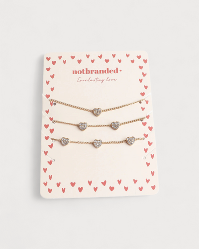 Everlasting love – Armband-Set (2, 3 oder 4) – Edelstahl