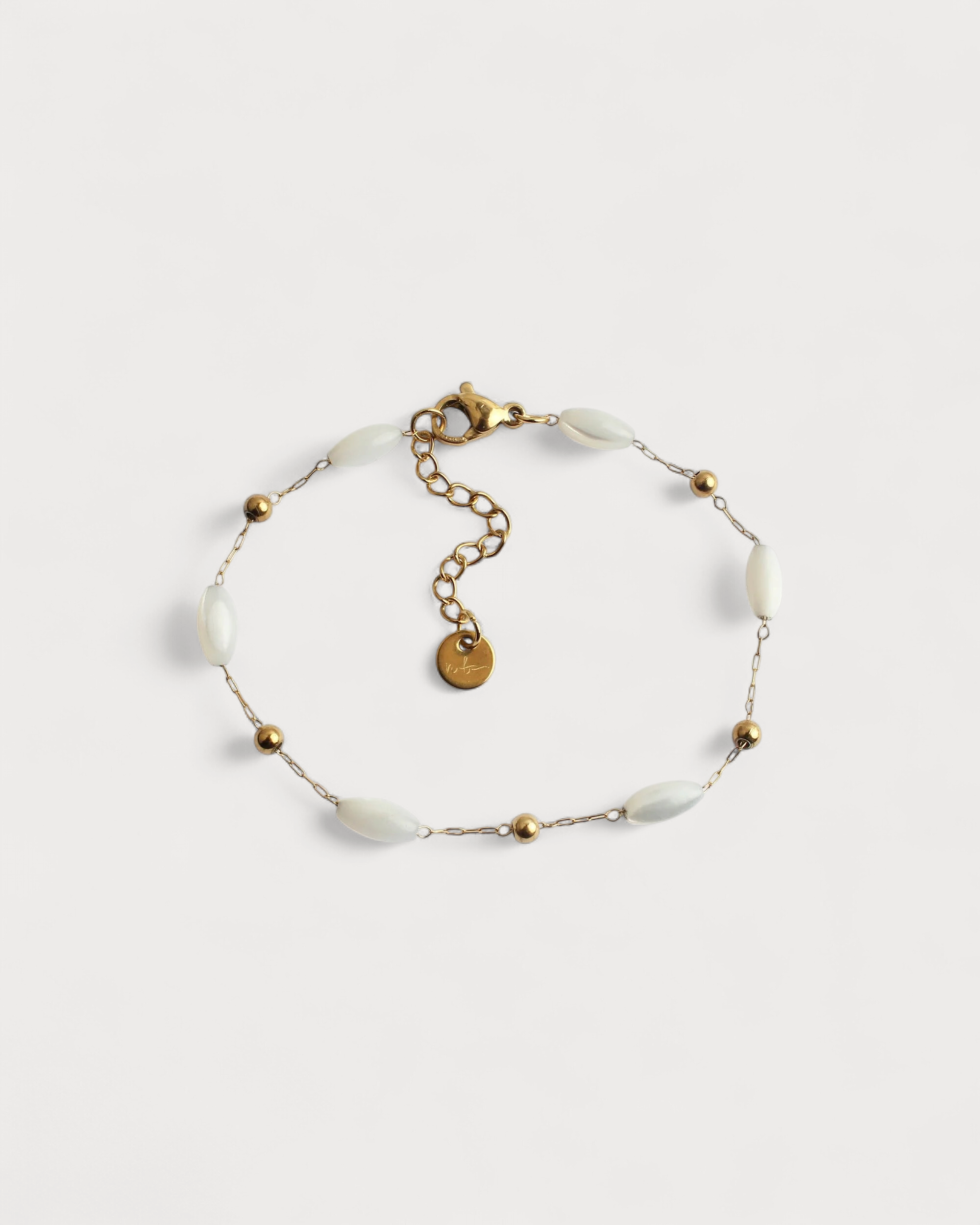 Muschel - Armband - Edelstahl