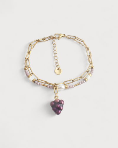 Fruity Grape - Armband - Edelstahl