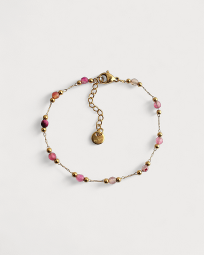 Sophia - Armband - Naturstein - Edelstahl