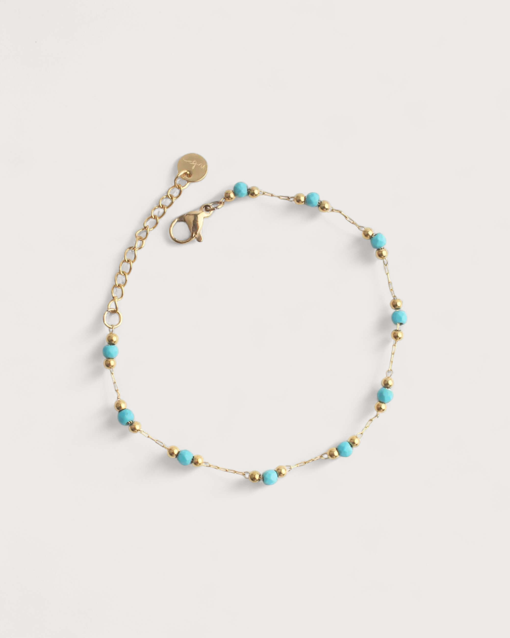 Sophia - Armband - Naturstein - Edelstahl