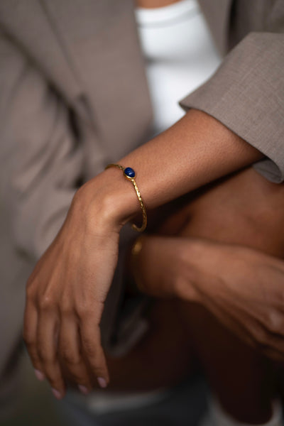 Florine - Armband - Naturstein - Edelstahl