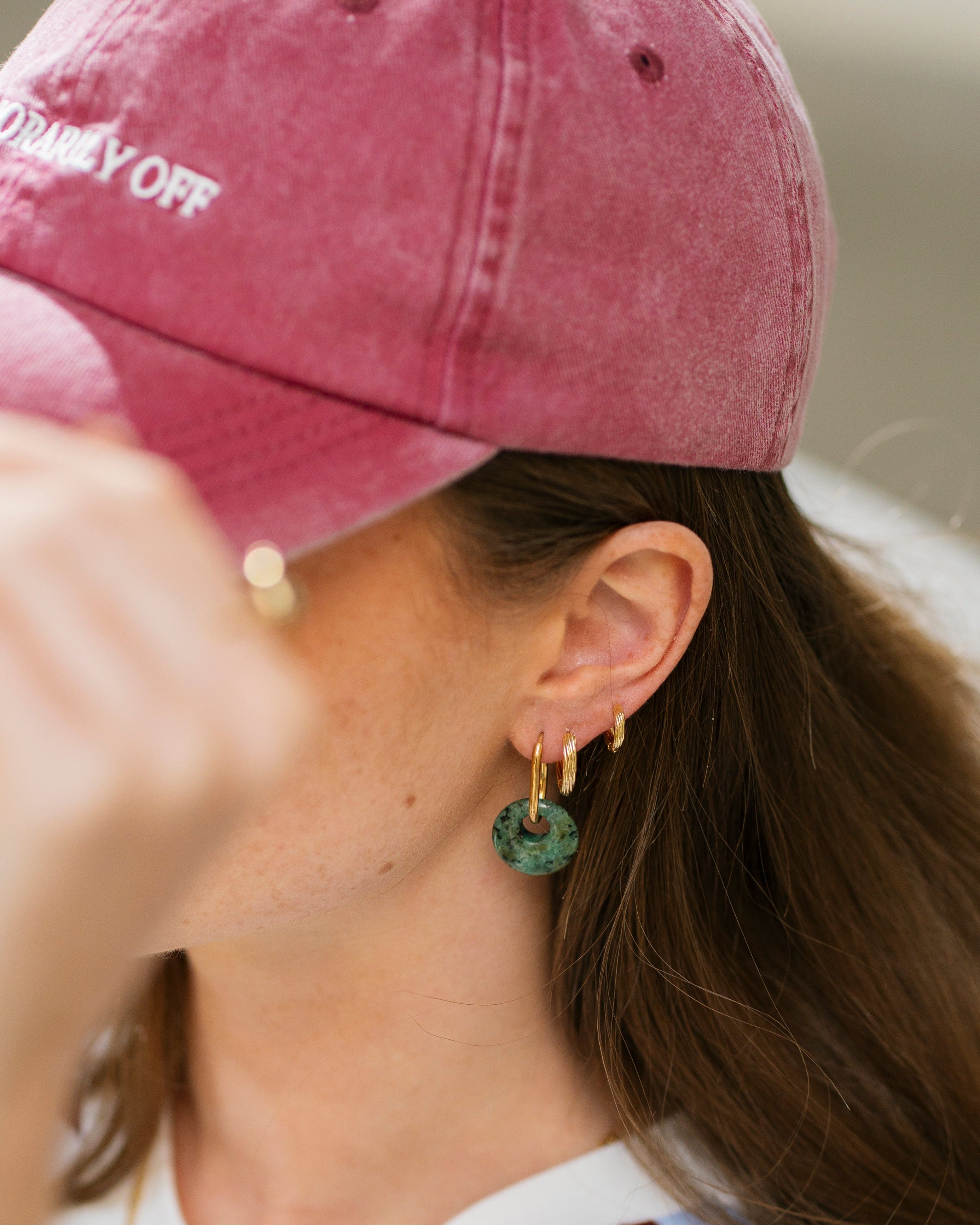 Tirza - Ohrringe - Naturstein - Edelstahl