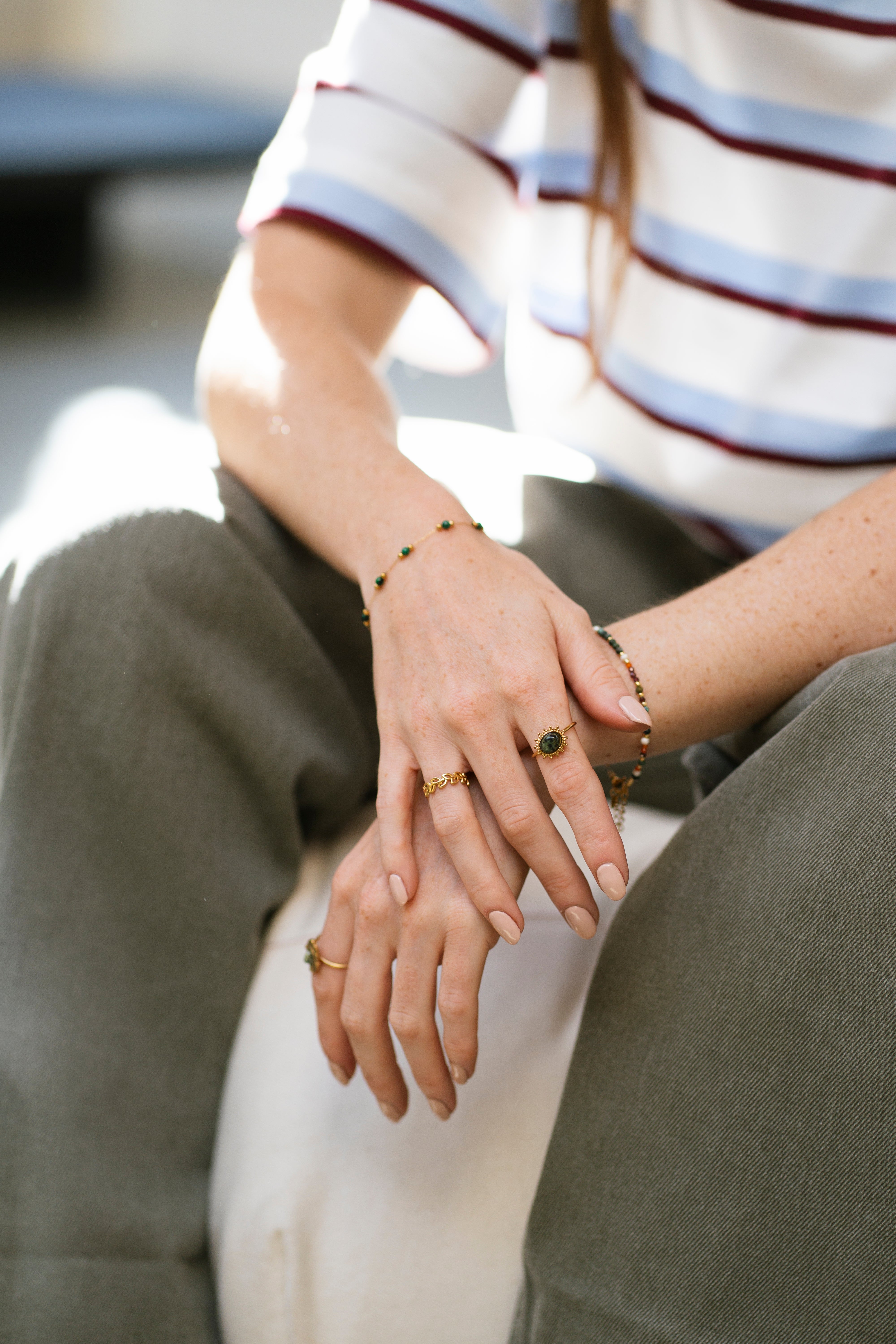 Novia - Ring - Edelstahl - Verstellbar