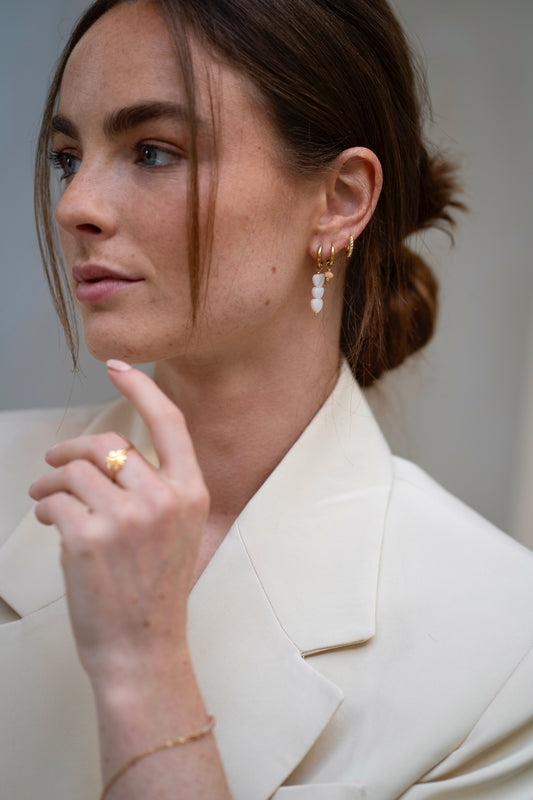 Fierce - Earrings - Plated