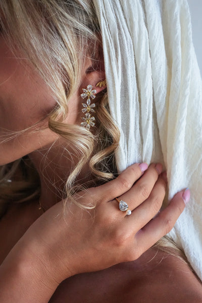 Mireille - Ring - Edelstahl - Verstellbar