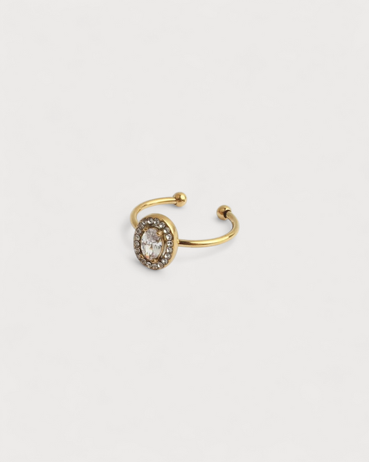 Joelle - Ring - Edelstahl - verstellbar
