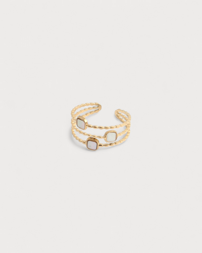 Meike  - Ring - Edelstahl - Einstellbar
