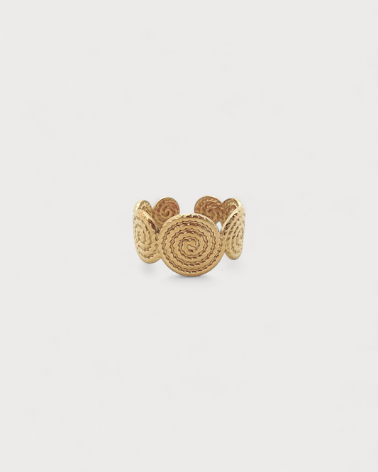 Paola - Ring - Edelstahl - Verstellbar
