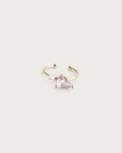 Mireille - Ring - Edelstahl - Verstellbar