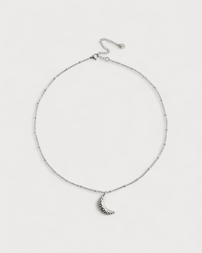 Mond - Halskette - Edelstahl