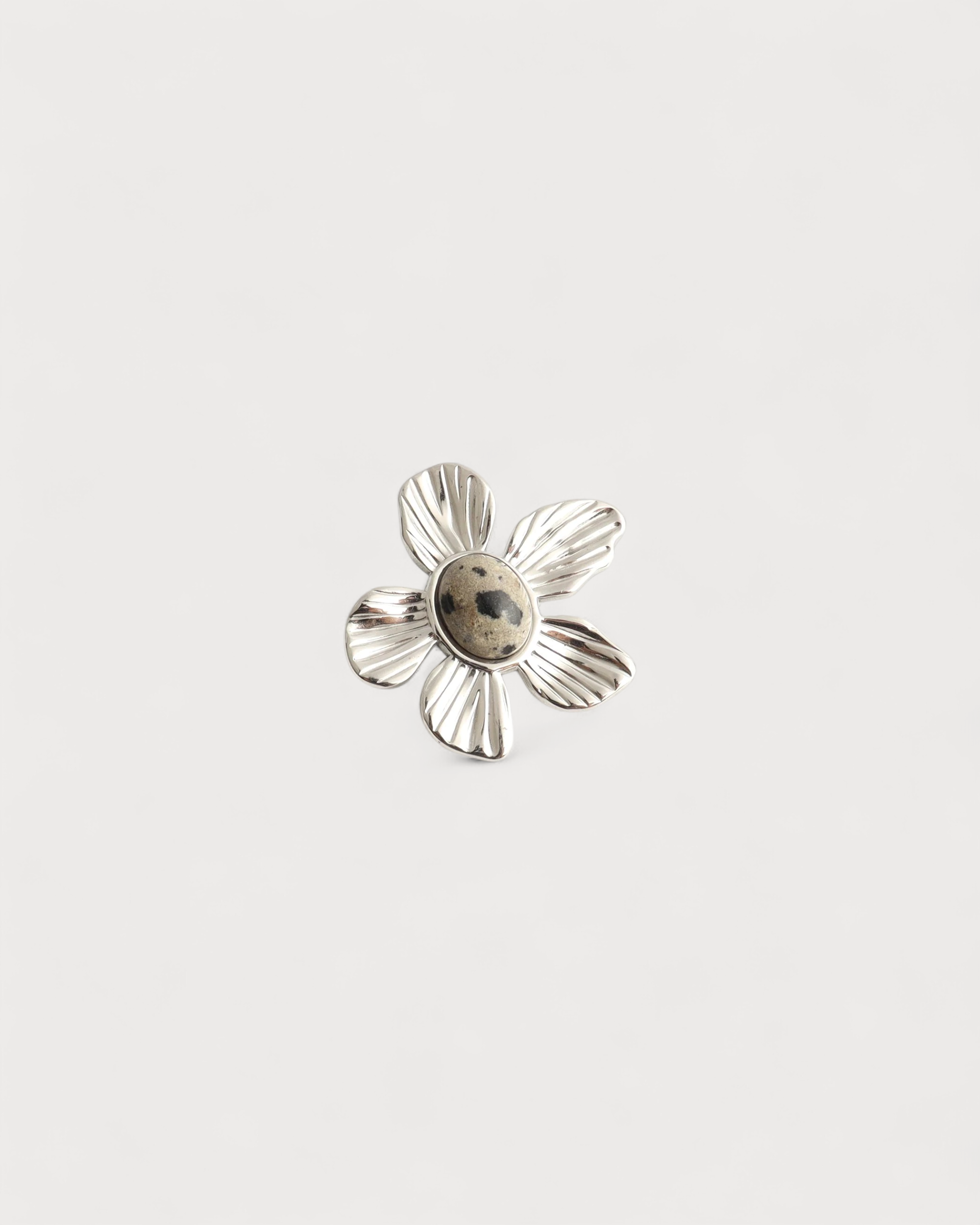 Lauri - Brosche - Naturstein - Edelstahl