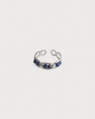 Bente - Ring - Naturstein - Edelstahl