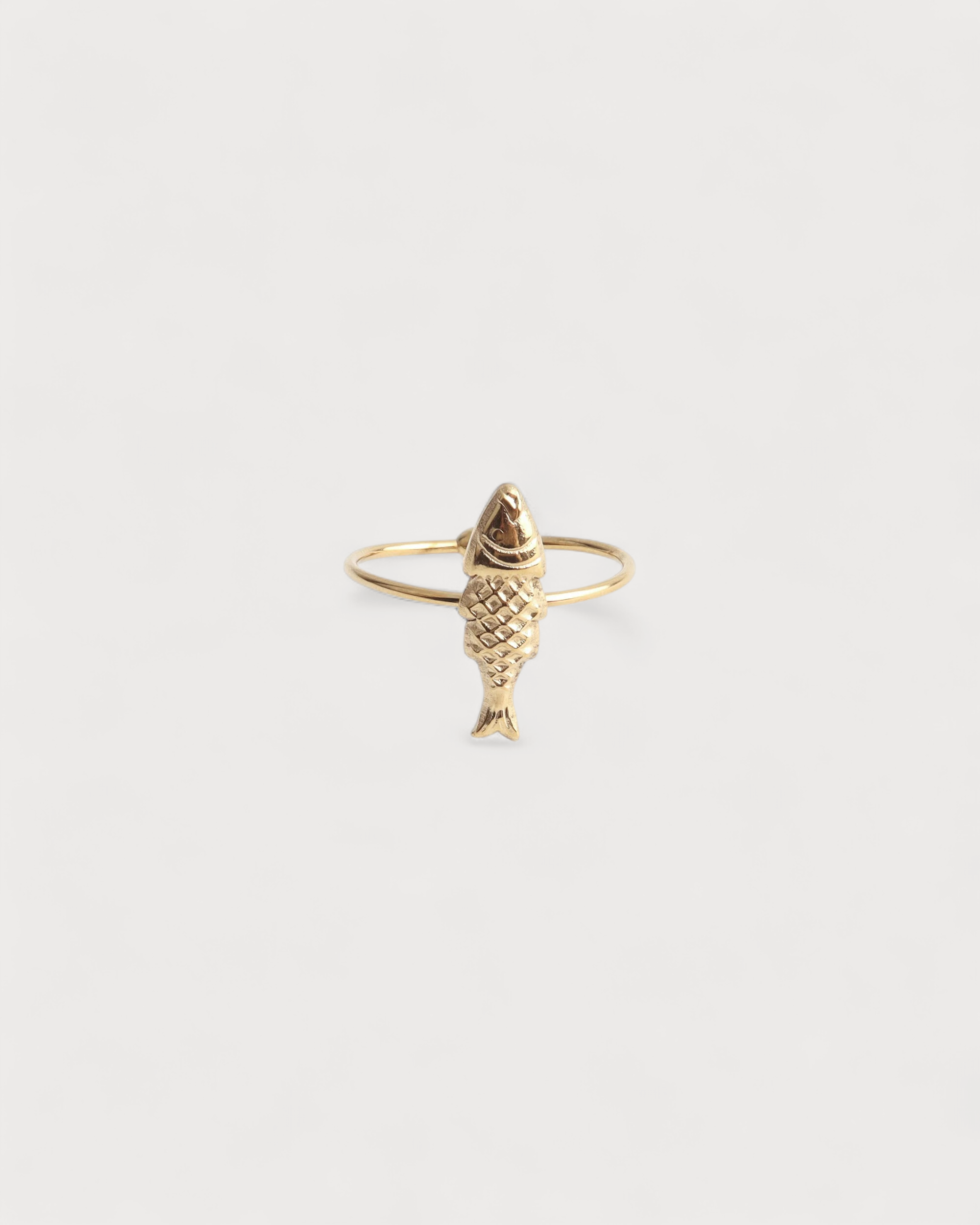 Fish  - Ring - Edelstahl - Verstellbar
