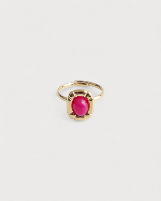 Zita - Ring - Edelstahl - Verstellbar