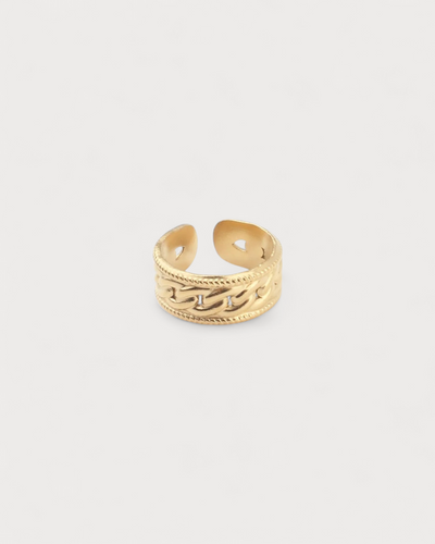 Kaat - Ring - Edelstahl - Verstellbar