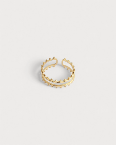 Dunya - Ring - Edelstahl - Einstellbar