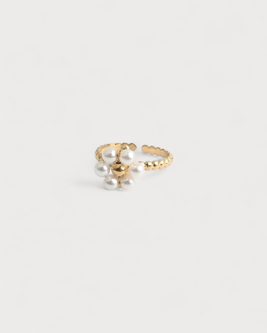 Fleurine - Ring - Edelstahl - Verstellbar
