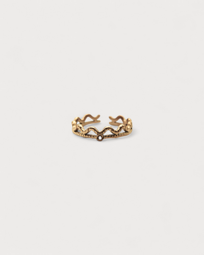 Noor - Ring - Edelstahl - Verstellbar