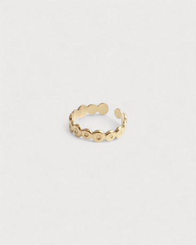 Olive - Ring - Edelstahl - Einstellbar