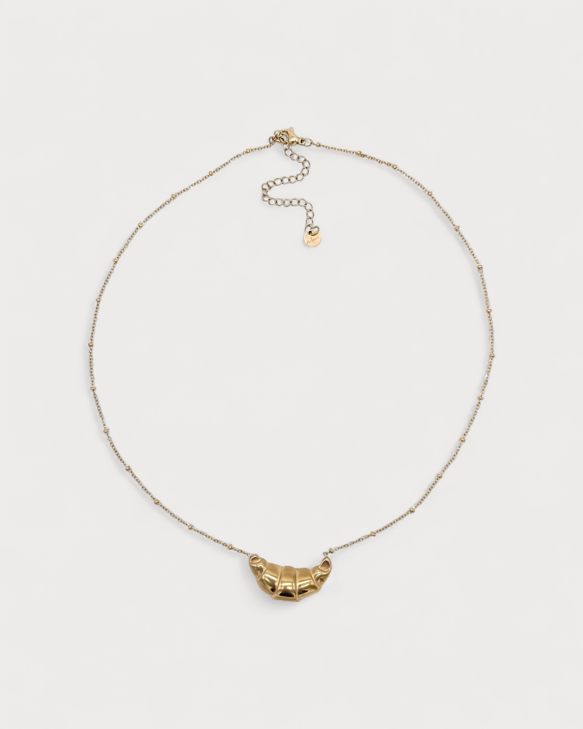 Croissant - Kette - Edelstahl