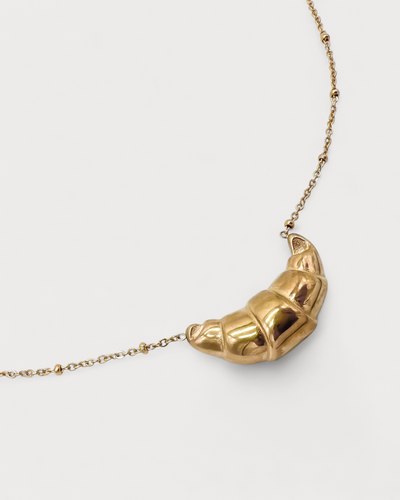 Croissant - Kette - Edelstahl