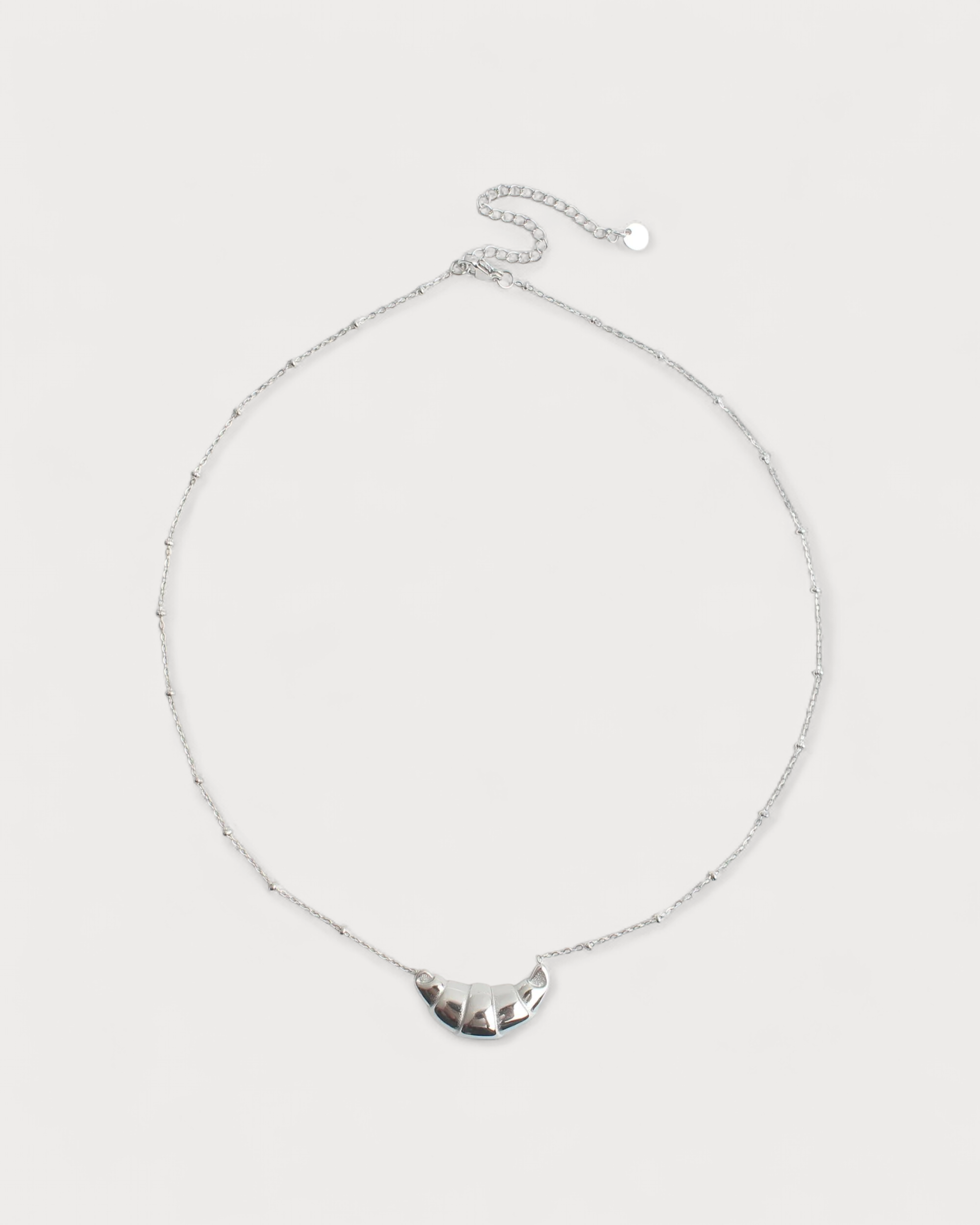 Croissant - Kette - Edelstahl