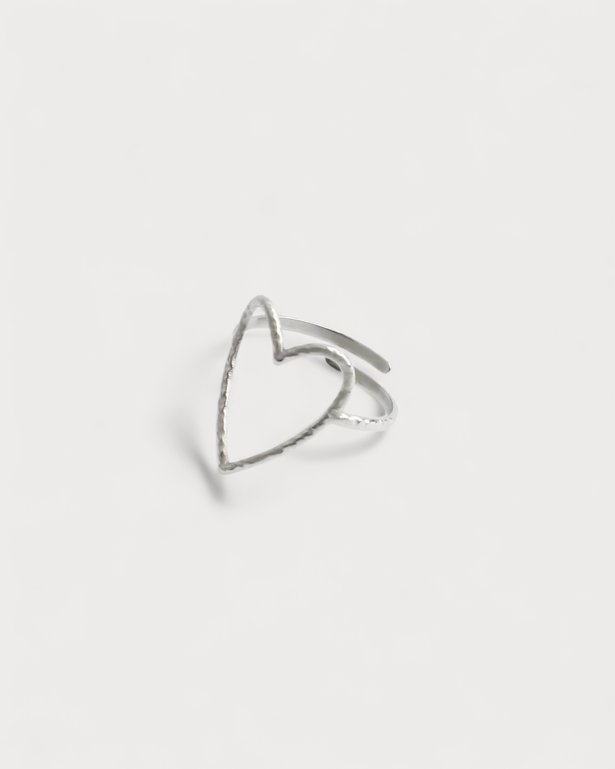 Amoureux - Ring - Edelstahl - Verstellbar