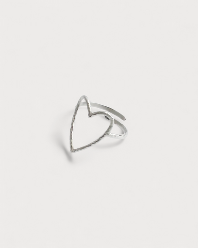 Amoureux - Ring - Edelstahl - Verstellbar