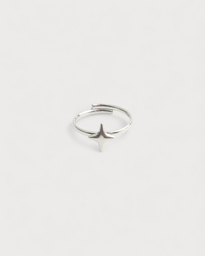 Starly - Ring - Edelstahl - Verstellbar