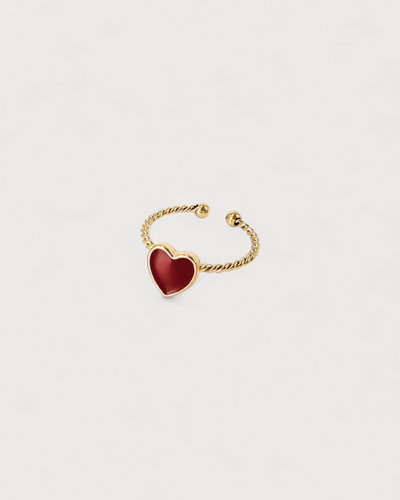 Lovie - Ring - Edelstahl - Verstellbar