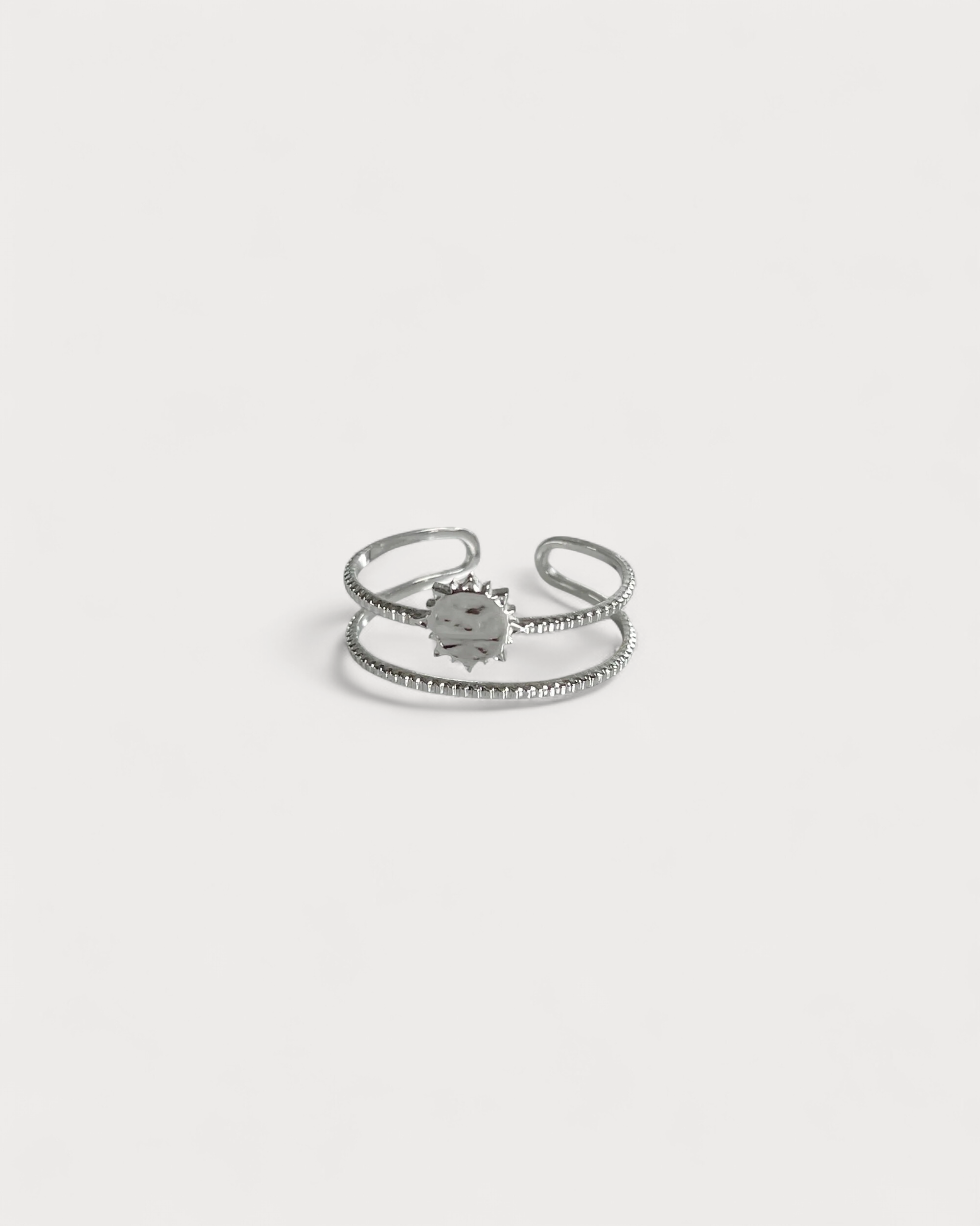 Alicia - Ring - Edelstahl - Einstellbar