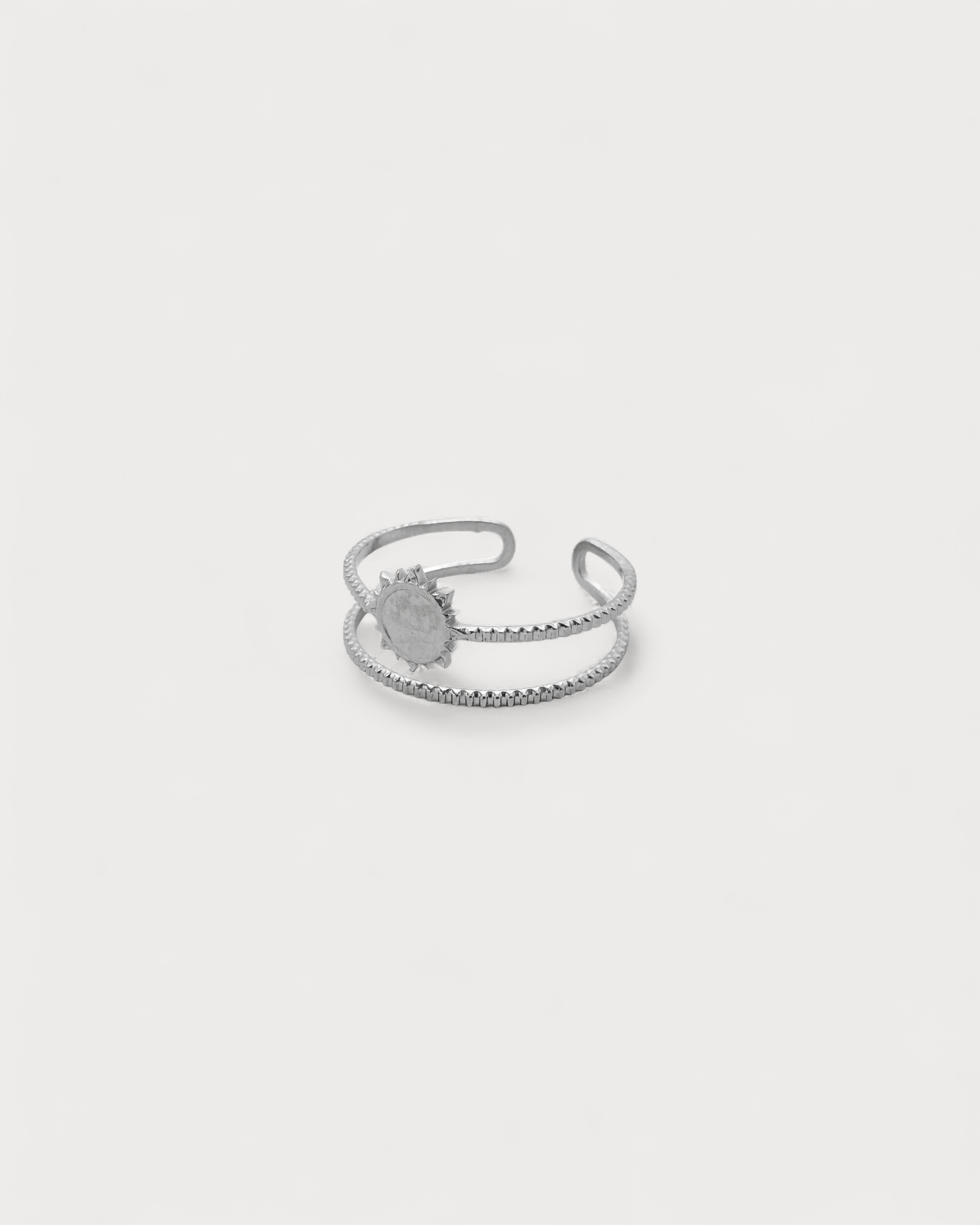 Alicia - Ring - Edelstahl - Einstellbar