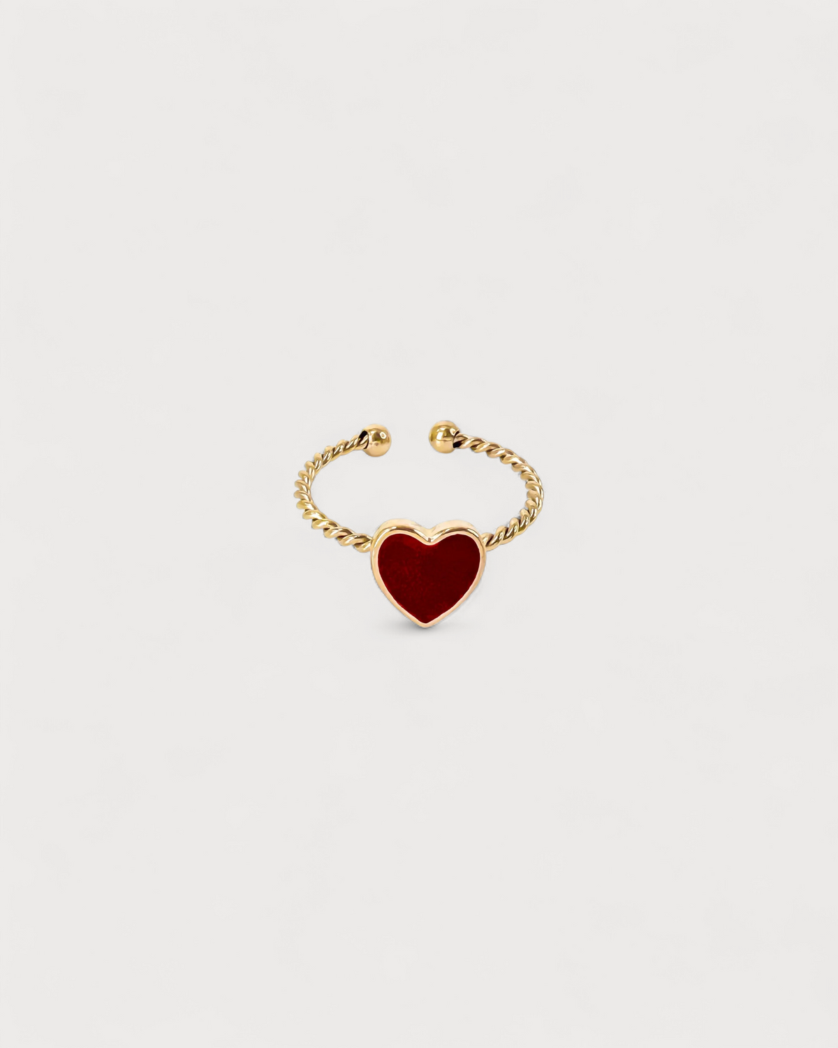 Lovie - Ring - Edelstahl - Verstellbar