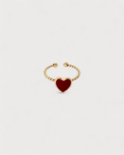 Lovie - Ring - Edelstahl - Verstellbar