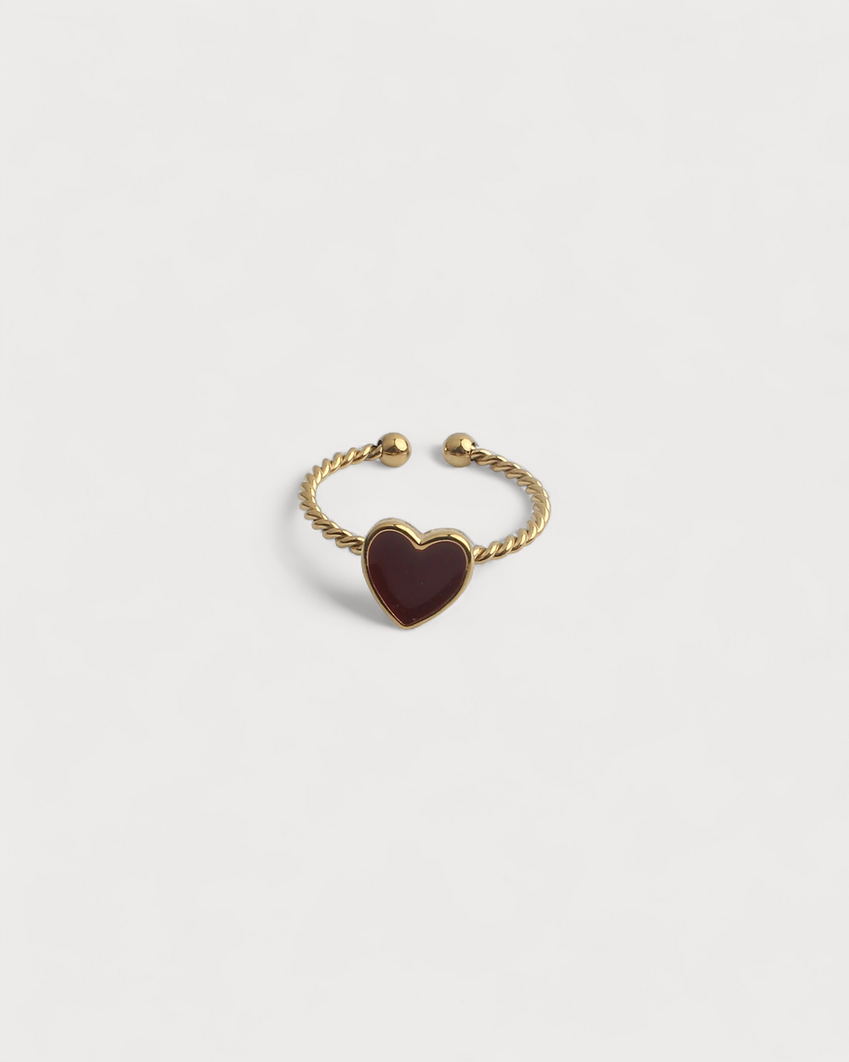 Lovie - Ring - Edelstahl - Verstellbar