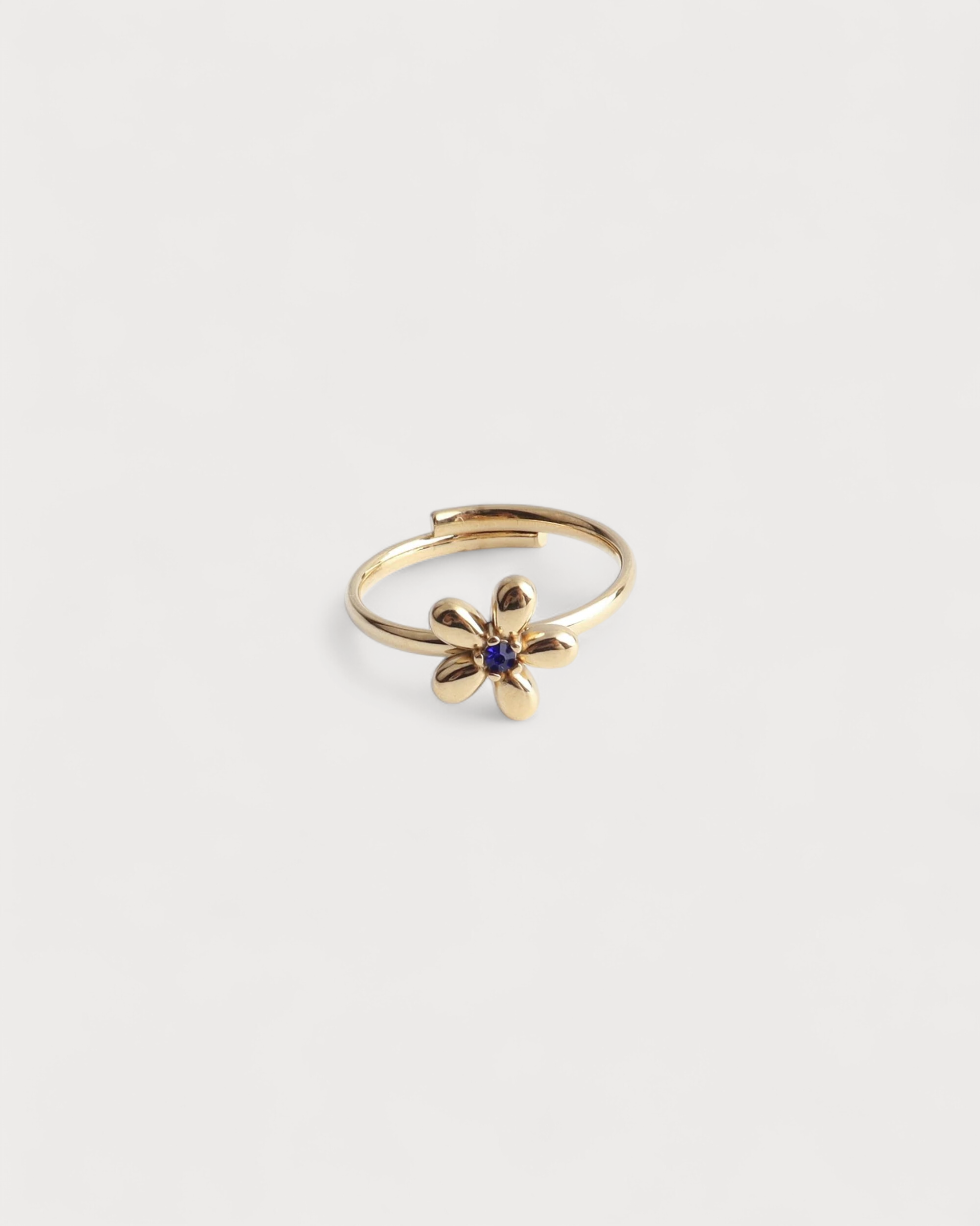 Poppy - Ring - Edelstahl - verstellbar