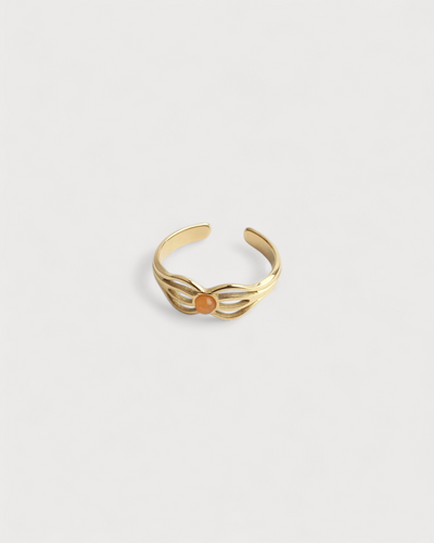 Camille - Ring - Edelstahl - verstellbar