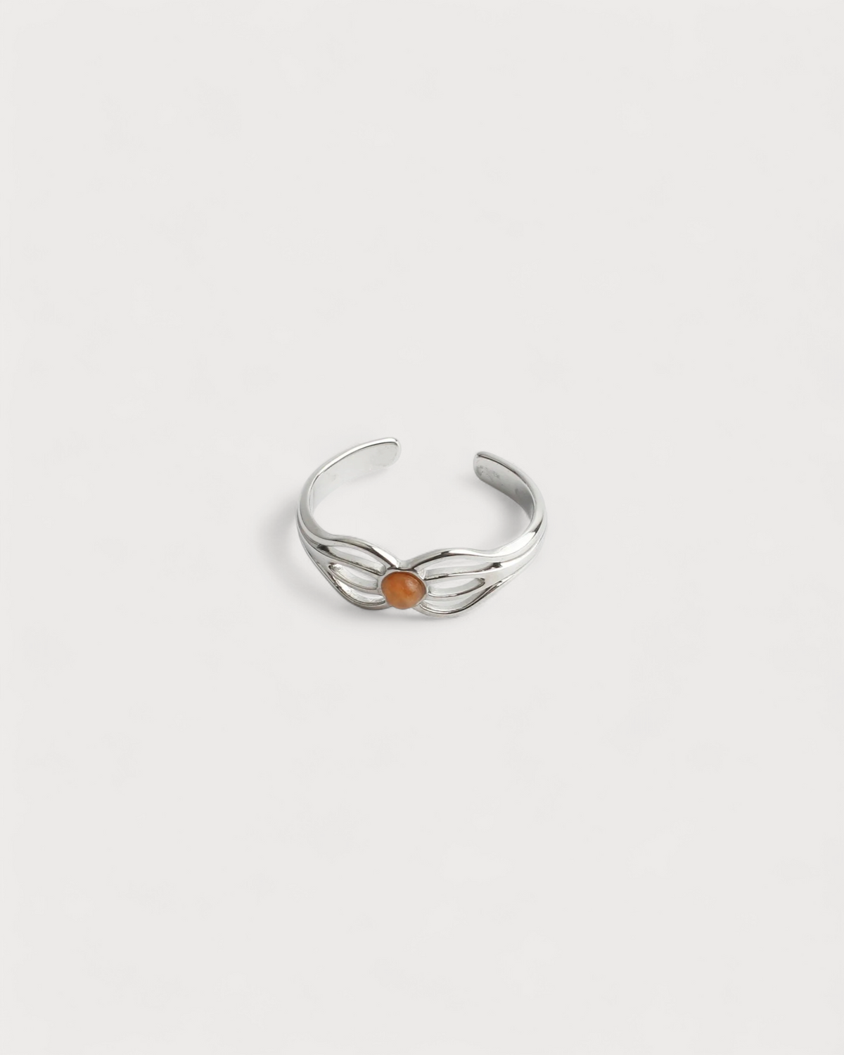 Camille - Ring - Edelstahl - verstellbar