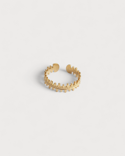 Amira - Ring - Edelstahl - Verstellbar