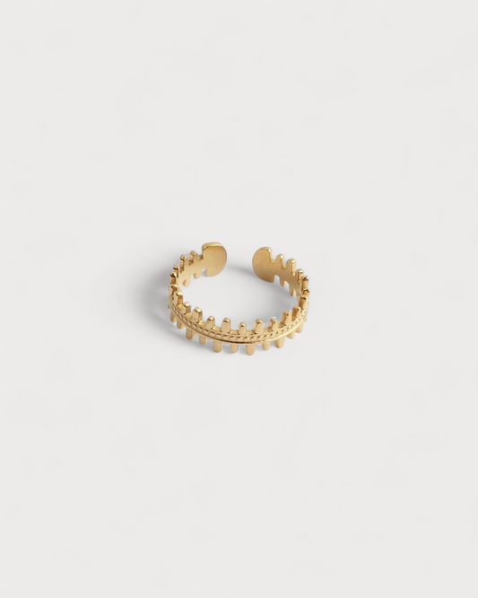 Amira - Ring - Edelstahl - Verstellbar