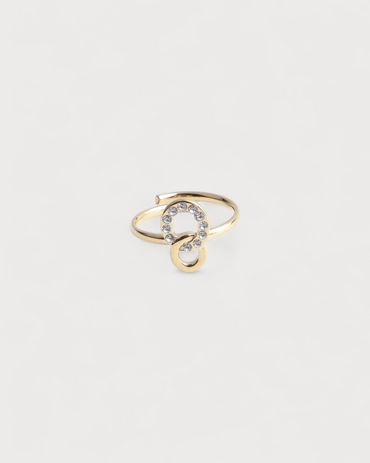 Eternity - Ring - Edelstahl - Verstellbar