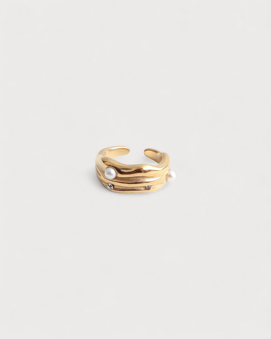 Angelique - Ring - Edelstahl - Verstellbar