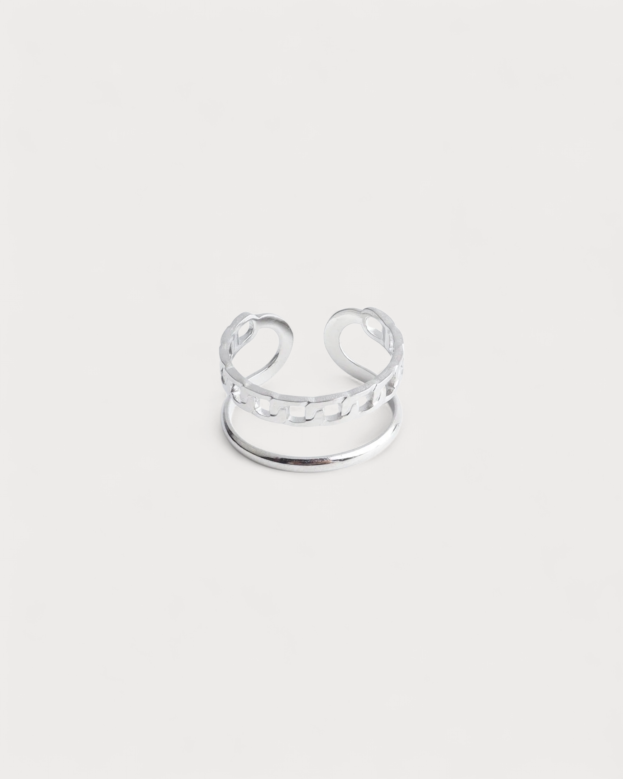 Verona - Ring - Edelstahl - Verstellbar