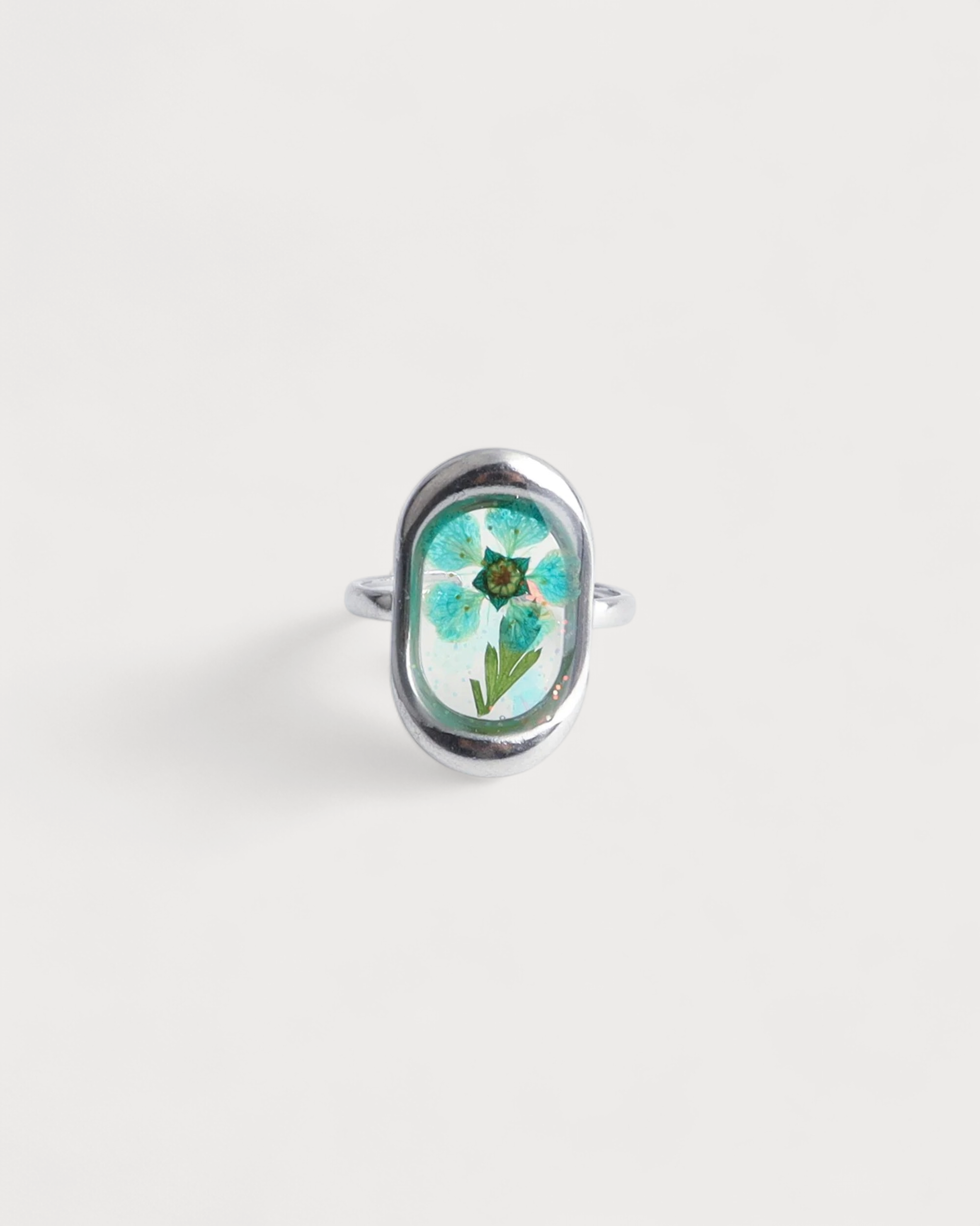 Violet - Ring - Edelstahl - einstellbar