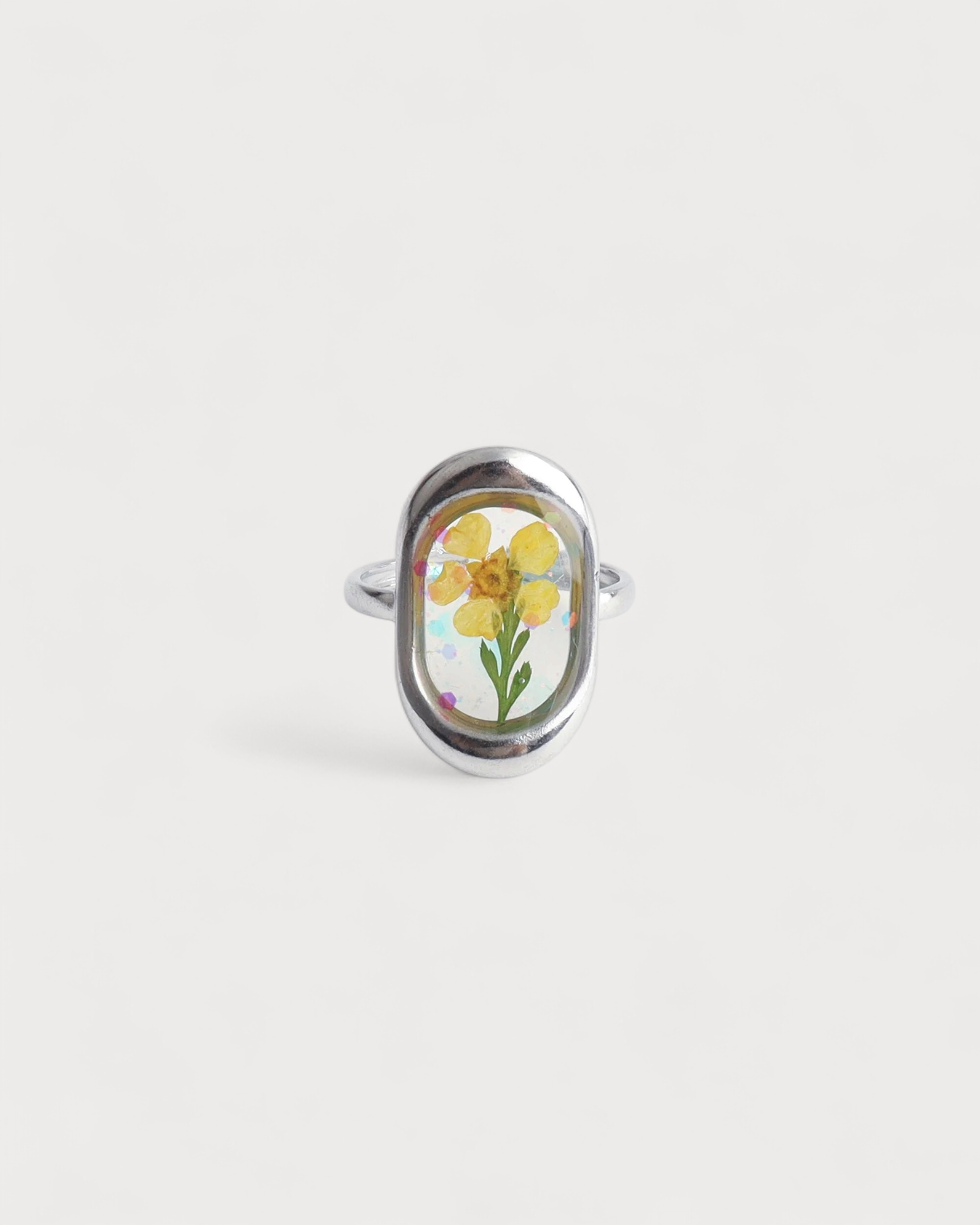 Violet - Ring - Edelstahl - einstellbar