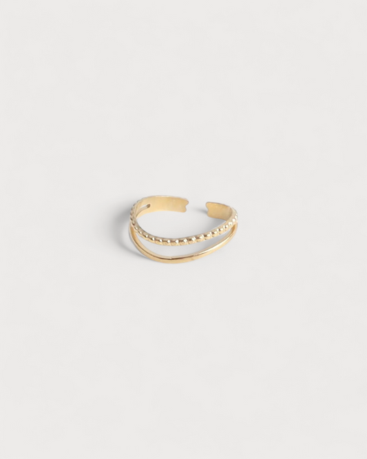 Mirthe - Ring - Edelstahl - Verstellbar