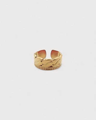 Laure - Ring - Edelstahl - Einstellbar
