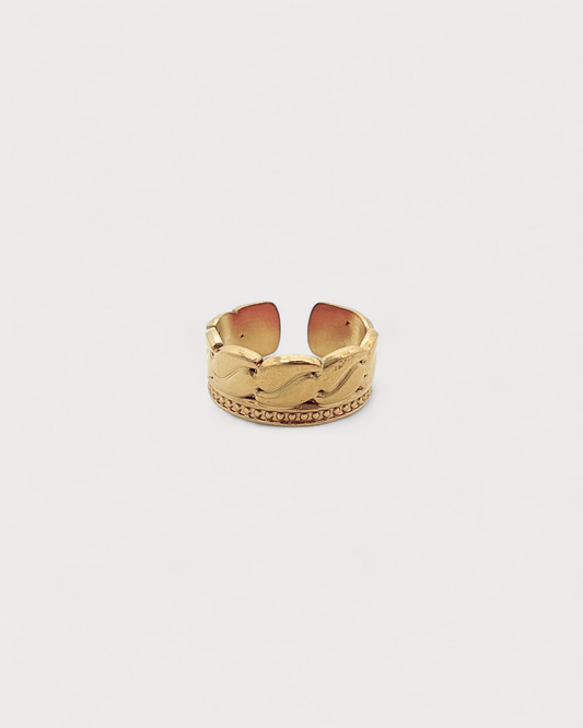 Laure - Ring - Edelstahl - Einstellbar