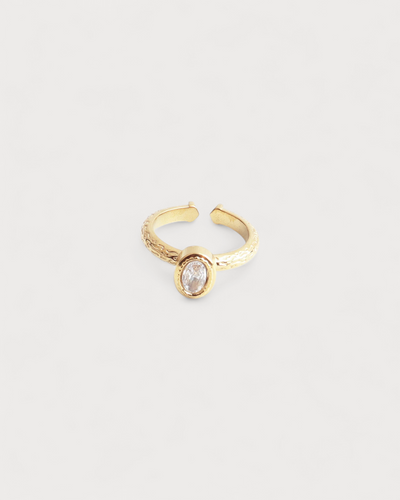 Amara - Ring - Edelstahl - Verstellbar